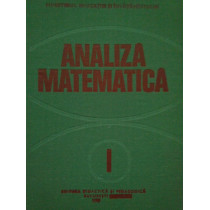 Analiza matematica, vol. I