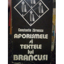 Aforismele si textele lui Brancusi