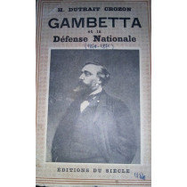 Gambetta Et La Defense Nationale