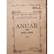 Anuar pe 1922 1923