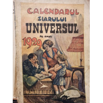 Calendarul ziarului Universul pe anul 1929