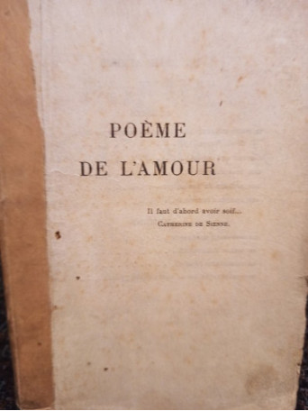 Poeme de l'amour