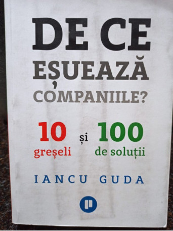 De ce esueaza companiile? 10 greseli si 100 de solutii