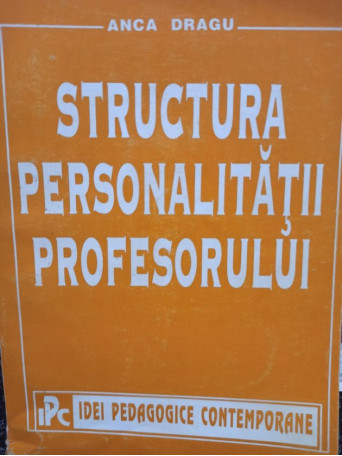 Structura personalitatii profesorului