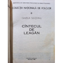 Cantecul de leagan