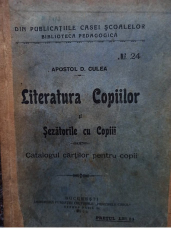 Literatura copiilor si sezatorile cu copiii