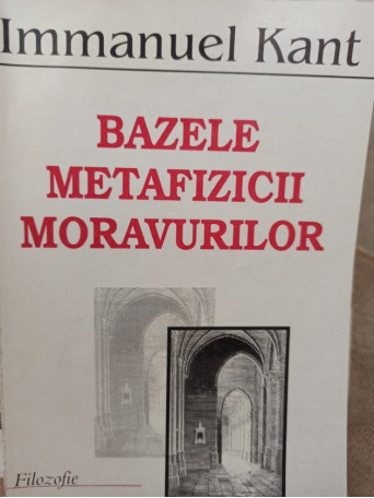 Bazele metafizicii moravurilor