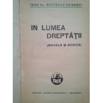 In lumea dreptatii