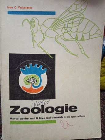 Zoologie. Manual pentru anul II licee real-umaniste si de specialitate