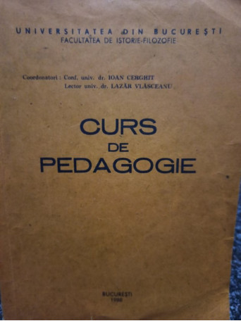 Curs de pedagogie