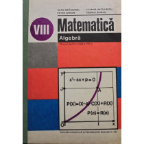 Matematica - Manual pentru clasa a VIIIa