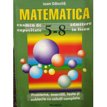 Matematica clasele 5 - 8