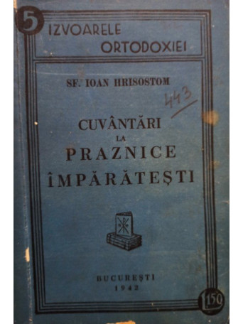 Cuvantari la praznice imparatesti