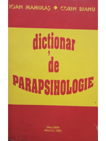 Dictionar de parapsihologie