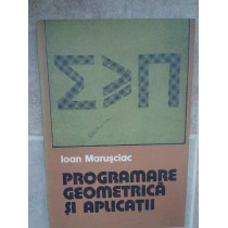 Programare geometrica si aplicatii