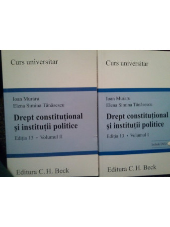 Drept constitutional si institutii politice, 2 vol.