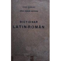 Dictionar latin - roman