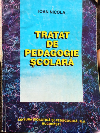 Tratat de pedagogie scolara