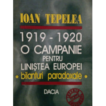 1919 1920 o campanie pentru linistea Europei