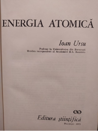 Energia atomica