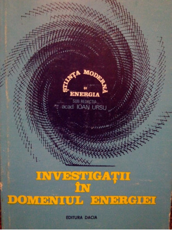 Investigatii in domeniul energiei