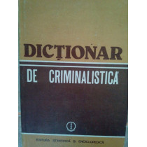 Dictionar de criminalistica