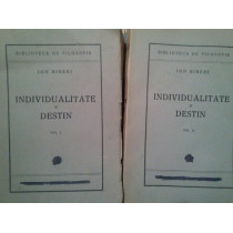 Individualitate si destin 2 volume