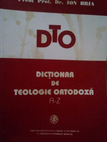 Dictionar de teologie ortodoxa