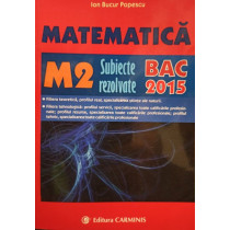 Matematica M2 BAC 2015