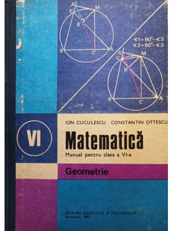 Matematica - Manual pentru clasa a VIa