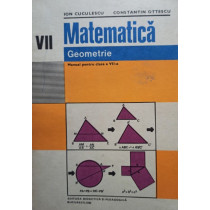 Matematica - Manual pentru clasa a VIIa