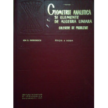 Geometrie analitica si elemente de algebra liniara