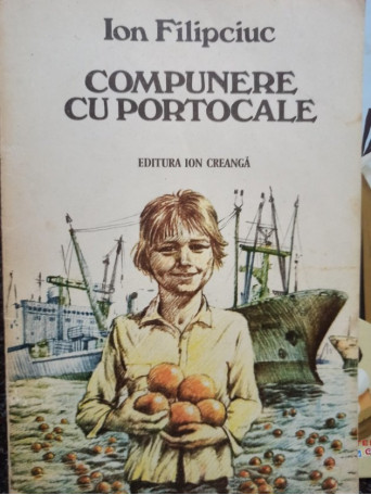 Ion Filipciuc - Compunere cu portocale - 1982 - Brosata