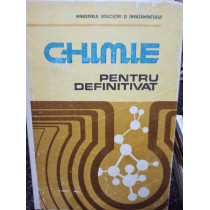 Chimie pentru definitivat