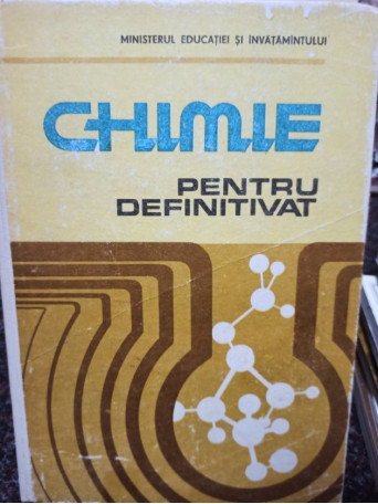 Chimie pentru definitivat