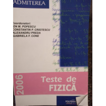 Teste de fizica 2006