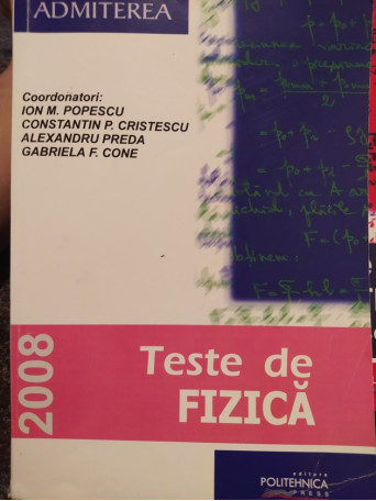 Teste de fizica