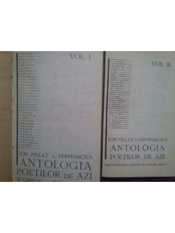 Antologia poetilor de azi, 2 vol.