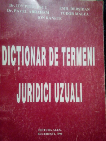 Dictionar de termeni juridici uzuali