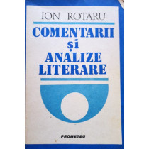 Comentarii si analize literare