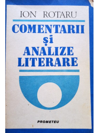 Comentarii si analize literare