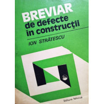 Breviar de defecte in constructii