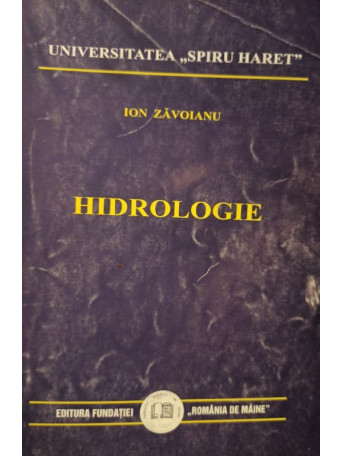 Ion Zavoianu - Hidrologie - 1999 - Brosata