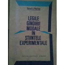 Legile gandirii modale in stiintele experimentale