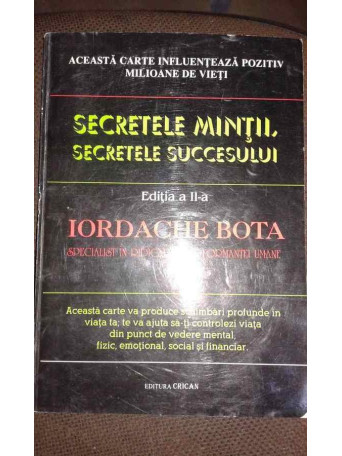 Secretele mintii, secretele succesului