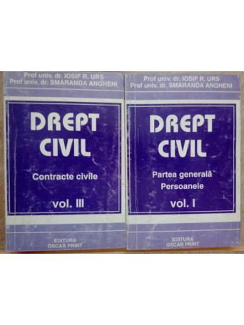 Drept civil, 2 vol.