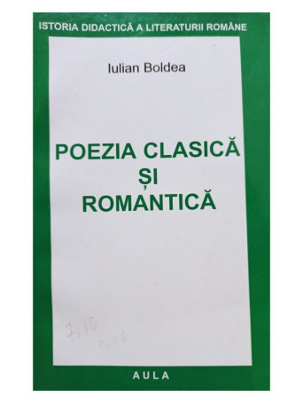 Poezia clasica si romantica