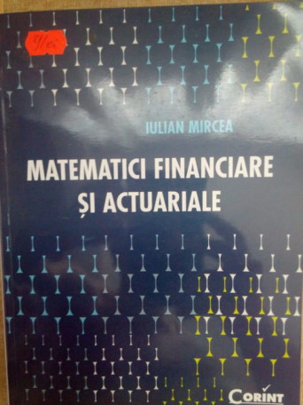 Matematici financiare si actuariale