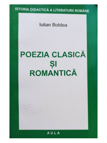 Poezia clasica si romantica