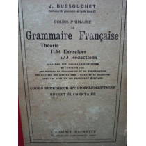 Cours primaire de grammaire francaise